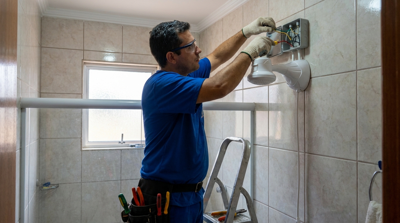 Adequação de Fiação no Ahú, Curitiba‑PR