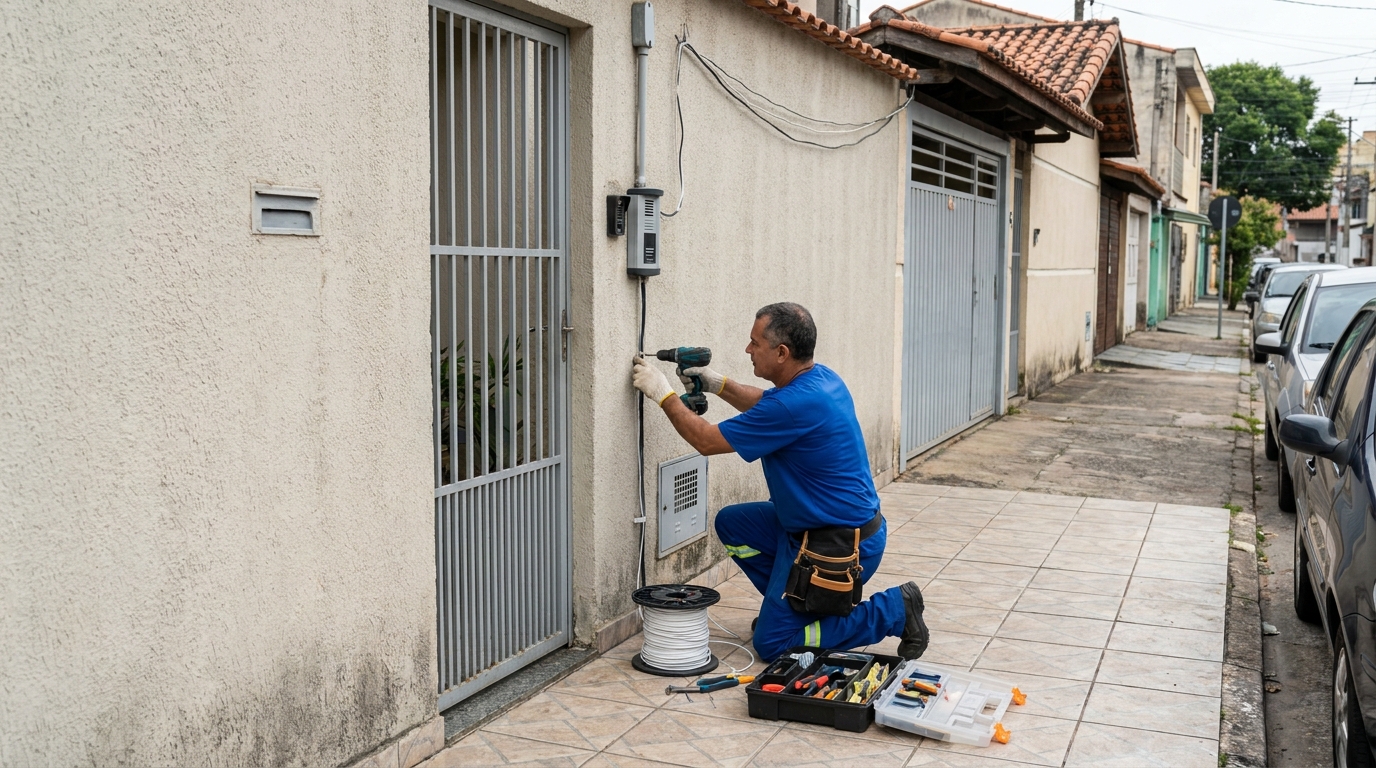 Instalação em Condomínios em Água Verde, Curitiba‑PR