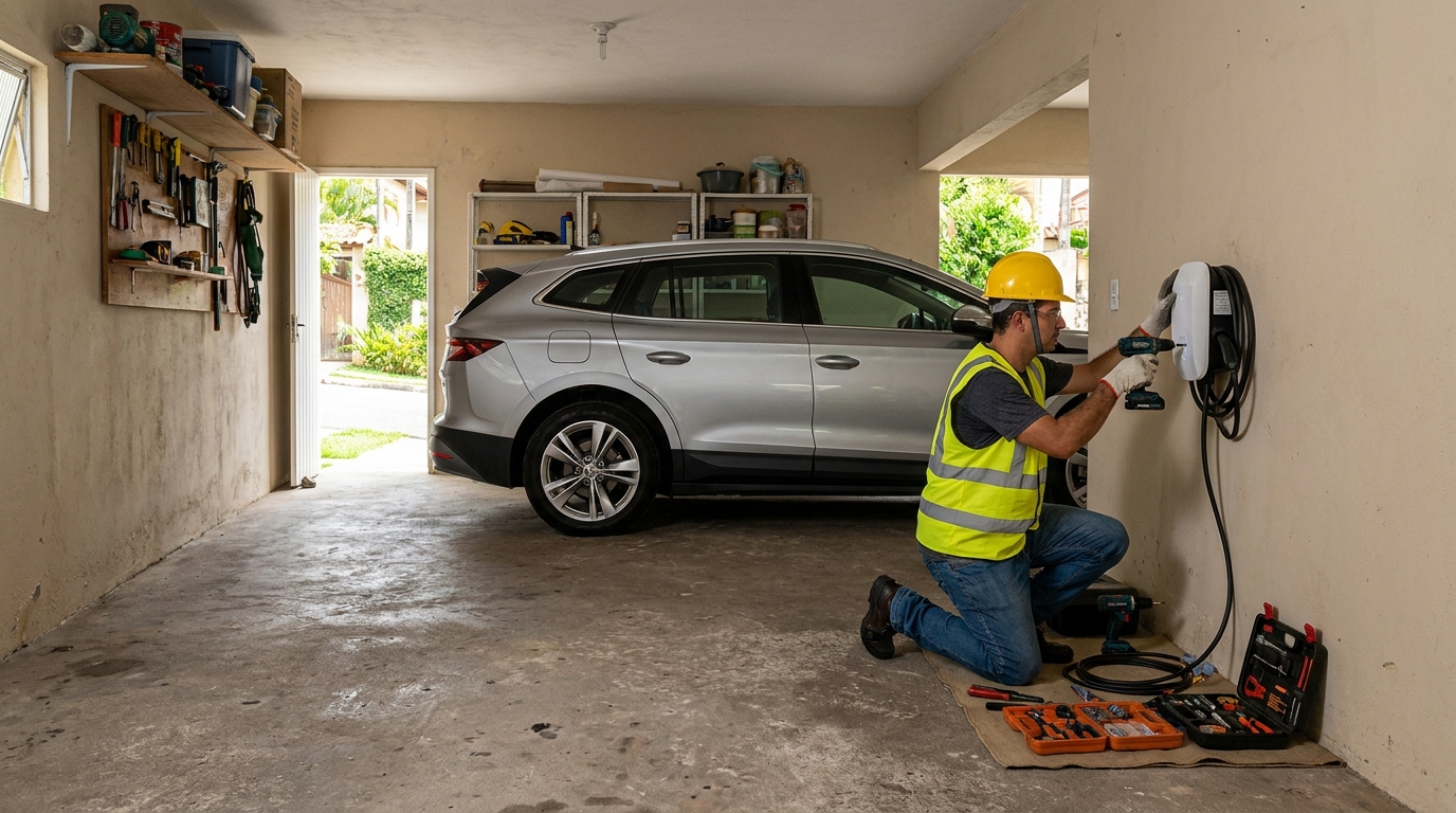 Instalação em Garagem ou Condomínio em Curitiba‑PR