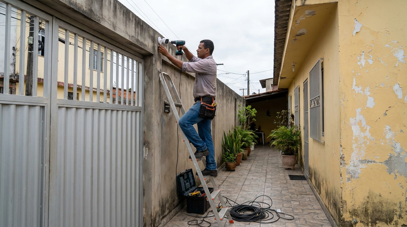 Passagem de Cabeamento em Curitiba‑PR