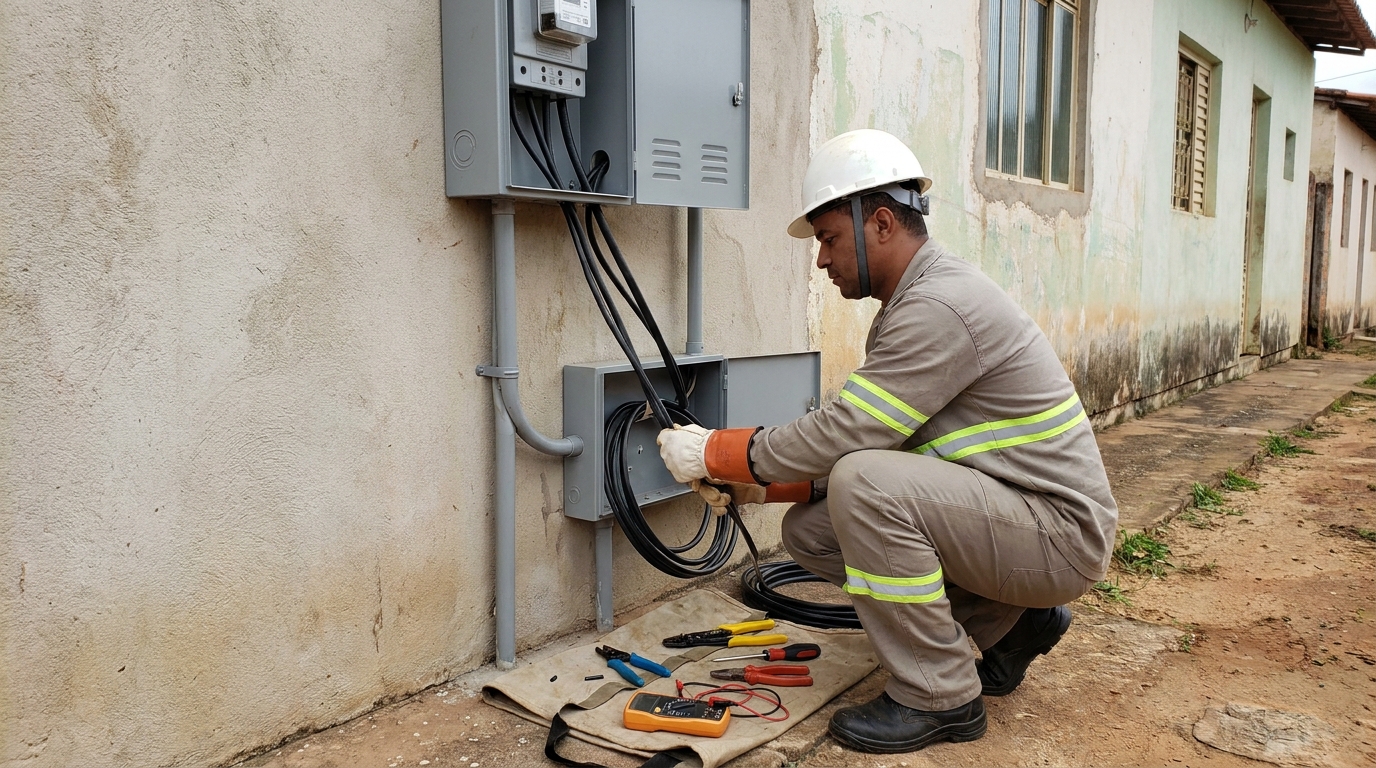Regularização de Entrada de Energia na Augusta, Curitiba‑PR
